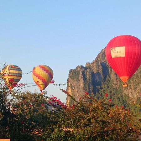 Riverside Garden Hostel Vang Vieng Extérieur photo